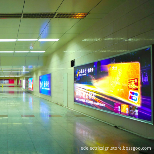 Metro Super Large LED Light Box for Advertising Picture Frame Display